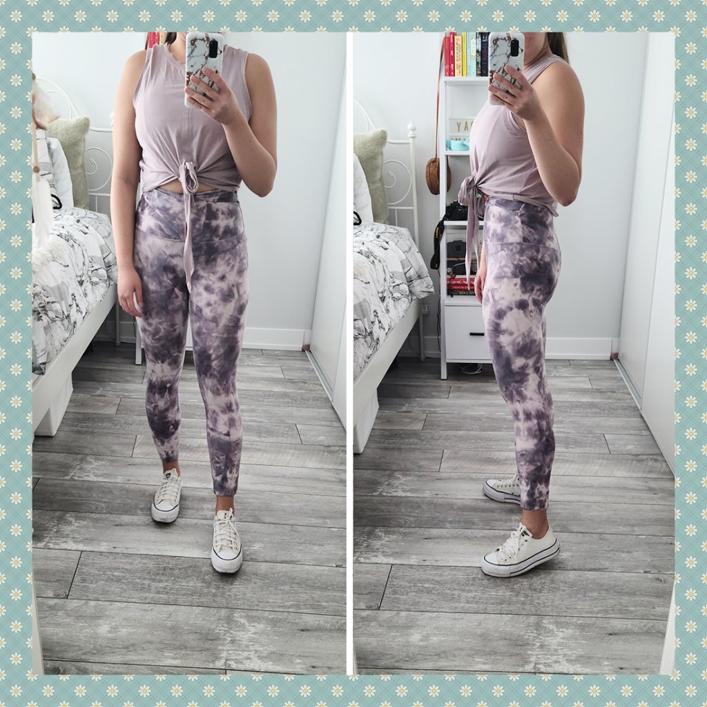 Nwot Lululemon Align Shr Crisscross Diamond Dye